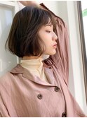 30代40代　前下がりボブ　奈良
