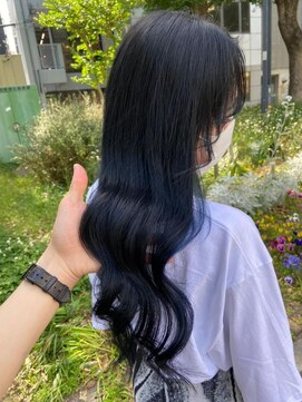 インク サカエ(inq sakae) デザインカット+艶カラー+上質トリートメント