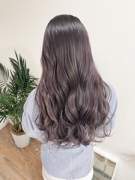 キュー(cue) 【cue】色落ちが綺麗なパープルグレージュ