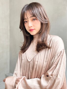 エース (ACE) ACE 横浜 韓国風レイヤー×透明感ブラウン