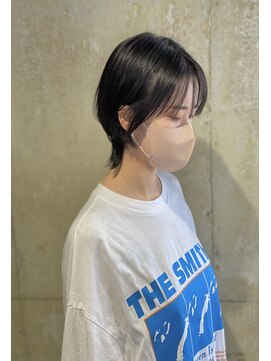 リブロ(liblo) 黒髪ナチュラルウルフ【liblo】