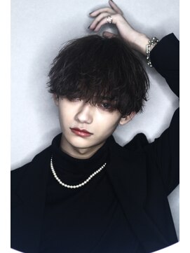 ゴールドシブヤ(GOALD SHIBUYA) #センターパートウルフ 波巻きスパイラル ツイストスパイラル