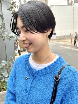 ヌード(NUDE) NUDE 艶感 10代20代30代40代 ハンサムショート 大人ショートボブ