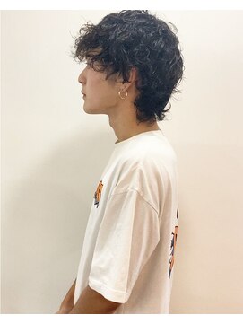 ヘアーアンドメイクアップモパ メンズパーマ