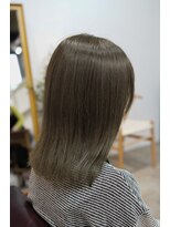 アリー 原宿 表参道(ALLY)&nbsp;ブリーチなしオリーブグレージュ