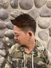 カット＋シェービング+眉カット　￥3,800