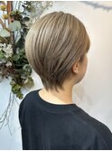 ブロンドショート