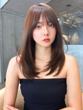 マシェリー バイ ロンド 金山(Ma cherie by Lond) 韓国風レイヤーカット/前髪カット/美髪エアリーロング髪質改善