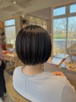 アドラーブル 万代店 (adorable)&nbsp;20代30代大人可愛い小顔ショートボブ前下がりショートボブ