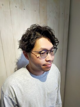 メンズヘアーサロン ヴォヤージュ ヘアー アンド フェイス(Voyage) メンズビジネスパーマ