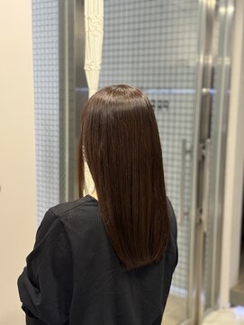 プレビア 上尾店(PREVIA) 髪質改善カラー☆アッシュブラウン