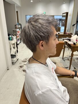 ネイロ 錦糸町(NeiRo) アッシュブラックカルマパーマベリーショートダークアッシュ