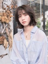 エムスラッシュ 新百合ヶ丘(M.SLASH)&nbsp;外ハネカール/アッシュ/ミディアムレイヤー/ウルフ/新百合ヶ丘