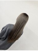 ダブルカラー×グレーアッシュ