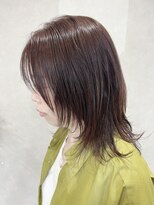 ハイバレーヘアーメゾン(HIGH VALLEY HAIRMAISON) ミディアムボブレイヤーボブ顔周りカット外ハネレイヤー