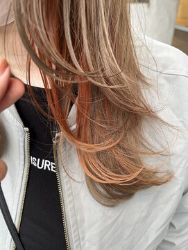 グルグル 下総中山店(GULGUL) レイヤーカット×インナーカラー