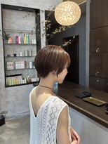 アールトゥーヘアー(art To Hair)&nbsp;マッシュショート/ベージュカラー/ショートヘア