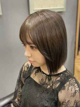 アルター(aL ter) 【ボブ×ダークブラウン】前髪/イメチェン/鎌取/林愛華