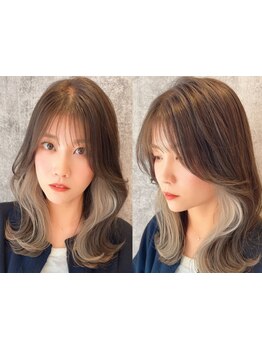 トレンドカラーを叶える実力派★一番似合う最旬カラーに★INOAカラーも取り扱い！