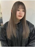 レイヤーカット/ブラウンカラー/透明感カラー