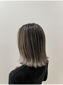 ［バレイヤージュ］×［ミディアム］