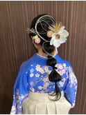 卒業式ヘア