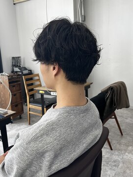 楚々 マッシュパーマ