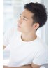 【清潔感のある美メンズへ】メンズカット+アジュバンシャンプー￥5500→4300