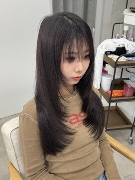 レヴィア(REVIA) レイヤーカット髪質改善トリートメント前髪カット