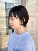 ショート/ワイドバング/耳かけショート