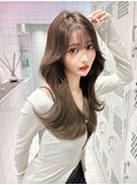 ショート ボブ インナーカラー 韓国風5620
