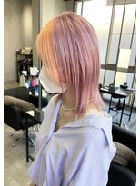 シエンゴールド(CIEN gold)&nbsp;ピンクカラー/オレンジカラー/デザインカラー#浜松駅#カラー