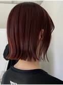 ハイライトカラーミルクティーベージュケアブリーチダブルカラー