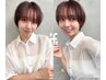【きらめく髪へ】カット＋トリートメント￥6500