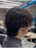 MEN’S HAIR/サーフカール/刈り上げセンターパート/船橋