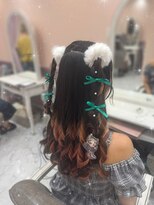 アリエス 渋谷駅西口店(Aries)&nbsp;編み下ろしハーフツイン