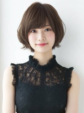 ハーシーバイアポロ 相模大野(HERSHE by apollo) xカット//ホワイトグレージュ/レイヤーカット/チェリーブラウン