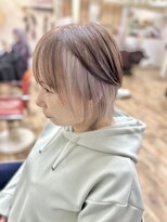 ラウラアンドロー(LAURA&RO)&nbsp;ダブルカラー/ケアブリーチ/インナーカラー/ベージュ【塚口】