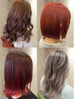 【カット＋オーガニックカラー￥5900】クーポン多数有!"なんとなく可愛い"じゃない、自分史上最高の髪色に