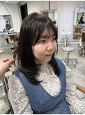 ワンカールで可愛いレイヤーカット韓国ワンホン