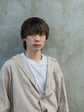 ルーメン 各務原(ROOO MEN) メンズ韓国シースルーラウンドマッシュ