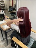 大人かわいい/レイヤーロング/グレーベージュ/前髪パーマ/我孫子
