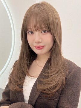 ガーデン 渋谷(GARDEN) 小顔に見せるヘア/オリーブグレー/ココアベージュ/レイヤー