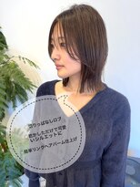 アーバン バイ シーン(URBAN by scene) 切りっぱなしロブスタイル