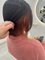 アイニ 天王寺アポロ店(aini) コントラストインナーレッドカラー