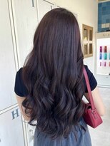 リコヘアー(LiCO HAIR) 那覇/イメチェン/ピンクベージュ/アンブレラカラー/前髪