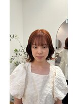 エフ ヘアーアンドリラクゼーション(F. hair & relaxation)&nbsp;デザインカラーオレンジカラー11.8