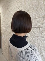 クレールバイケンジ(Claire by KENJE) 切りっぱなし丸みボブ