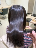 ジェービーヘア 稲毛(jb hair) 髪質改善ストレート+似合わせカット