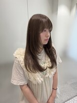 スリー(THREE)&nbsp;【レイヤーカット×アッシュベージュ】